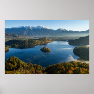 SEE BLED, SLOWENIEN POSTER
