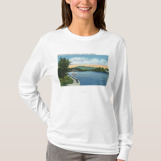 See-Blume, Scarface Mt im Abstand T-Shirt (Vorderseite)
