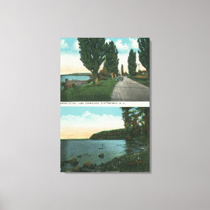 See Champlain Antriebs-Ansicht Leinwanddruck