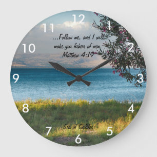 See der Galiläa-Schrift Große Wanduhr