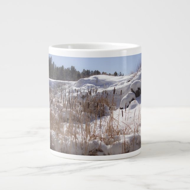 See der Holz-Kaffeetasse Jumbo-Tasse (Vorderseite)