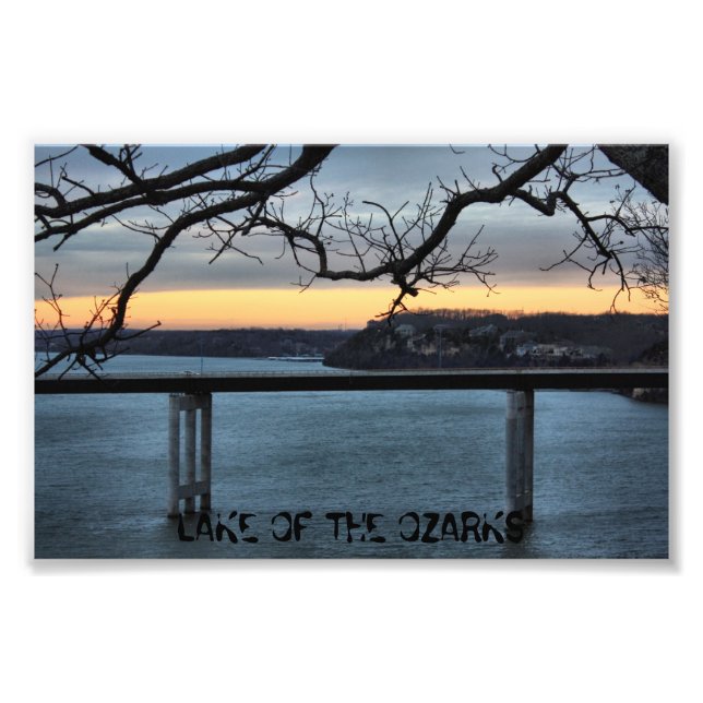 SEE DER OZARKS-FOTOGRAFIE FOTODRUCK (Vorne)