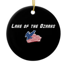 See der Ozarks Missouri Patriotischer Adler