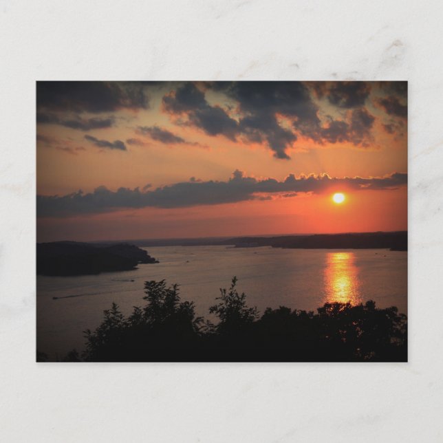 SEE DER OZARKS POSTCARD POSTKARTE (Vorderseite)