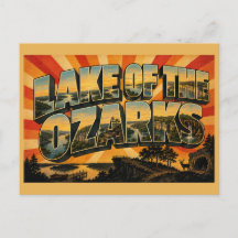 See des Ozark Missouri Serpentinen See Klippen
