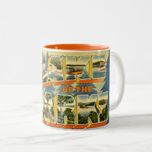See des Ozarks  Zweifarbige Tasse