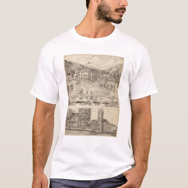 See Dunmore Haus in Salisbury T-Shirt (Vorderseite)