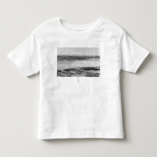 See Elsinore, CAluftstadt und See-Ansicht Kleinkind T-shirt