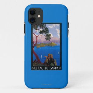 See Garda Reise-förderndes Plakat iPhone 11 Hülle
