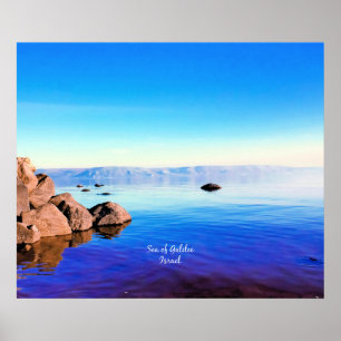 See Genezareth, Israel landschaftsfotografie Poster
