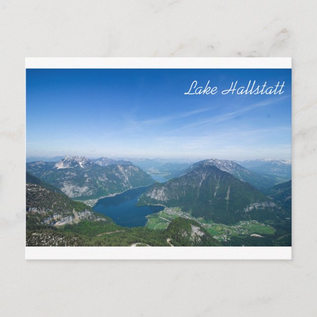 See Hallstatt Postkarte (Vorderseite)