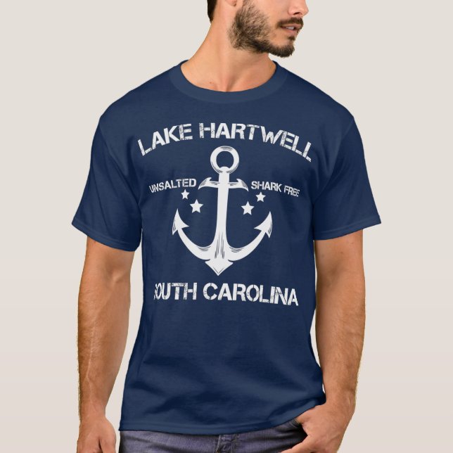 SEE HARTWELL SÜDKAROLINA - Funny Fishing Gift T-Shirt (Vorderseite)