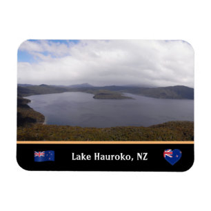 See Hauroko Panorama & Neuseeland /Teil 1 Magnet
