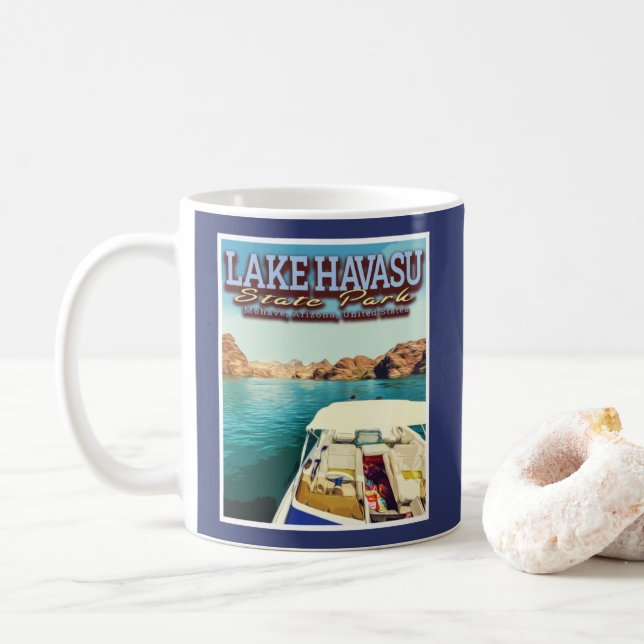 SEE HAVASU - MOHAVE ARIZONA VEREINIGTE STAATEN KAFFEETASSE (Mit Donut)