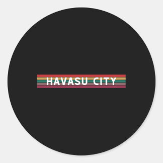 See Havasu Städteabenteuer Urlaub Residenz Runder Aufkleber