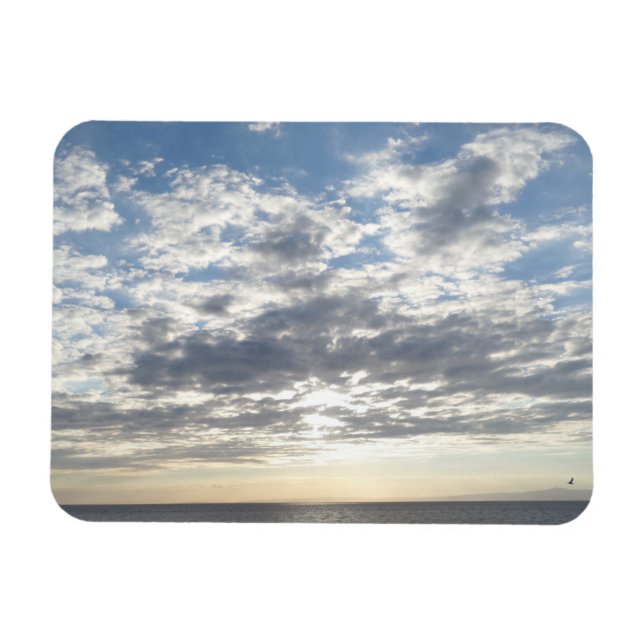 See & Himmel & Wolken 3"x4"-Magnet Magnet (Horizontal)