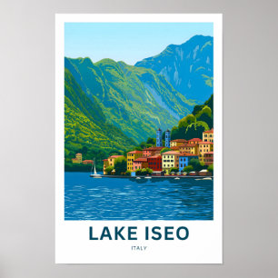 See Iseo Italien Reisen Print Poster