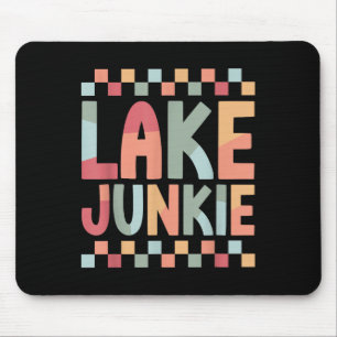 See-Junkie-Bootsurlaub-Kunst für Männer Frauen Lus Mousepad