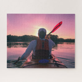 See Kayaking bei Sunset