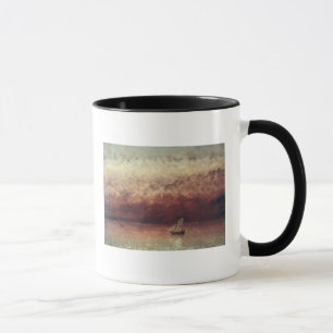 See Leman mit untergehender Sonne, c.1876 Tasse
