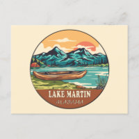 See Martin Alabama Boating Fishing Emblem