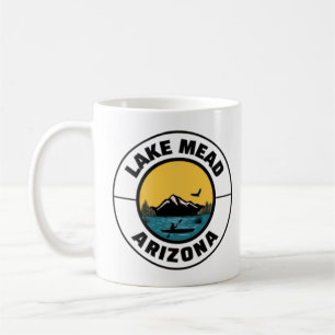 See Mead Arizona Fischen Kajak Kaffeetasse