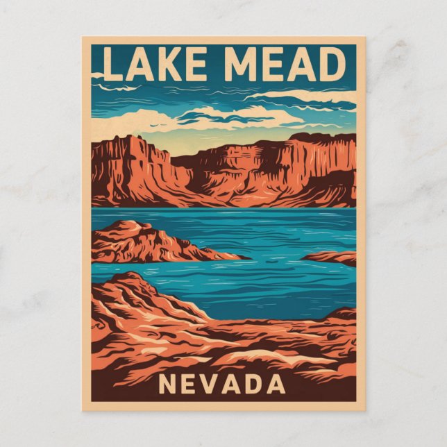 See Mead Nevada, Postkarte (Vorderseite)