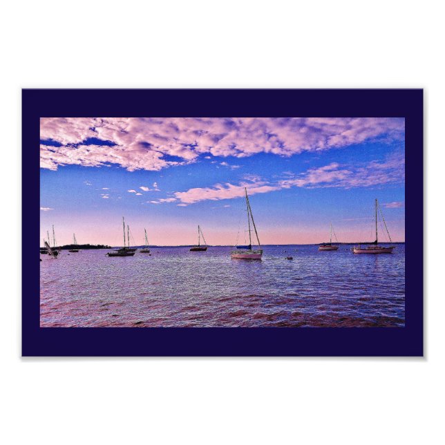 See Mendota Boote Fotodruck (Vorne)