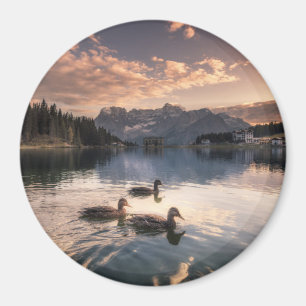 See Misurina Dolomites, Italien Magnet