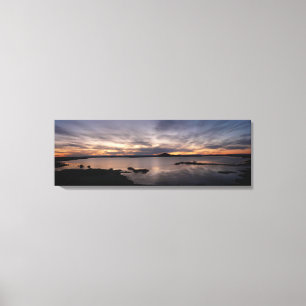 See Myvatn Sonnenuntergangpanorama Leinwanddruck