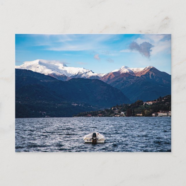 See orta im Norden Italiens Postkarte (Vorderseite)