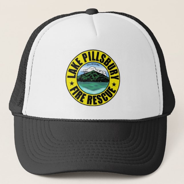 See Pillsbury Feuer-Rettungs-Hut Truckerkappe (Vorderseite)