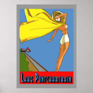 See Pontchartrain Plakat