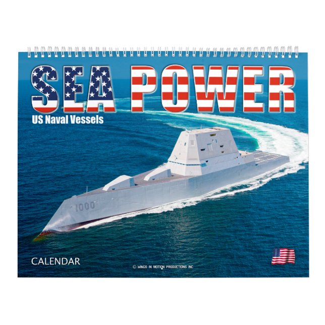 SEE-POWER - US-Marineschiffe Kalender (Titelbild)