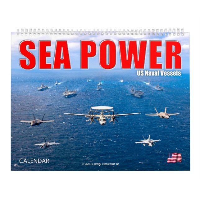SEE-POWER - US-Marineschiffe Kalender (Titelbild)