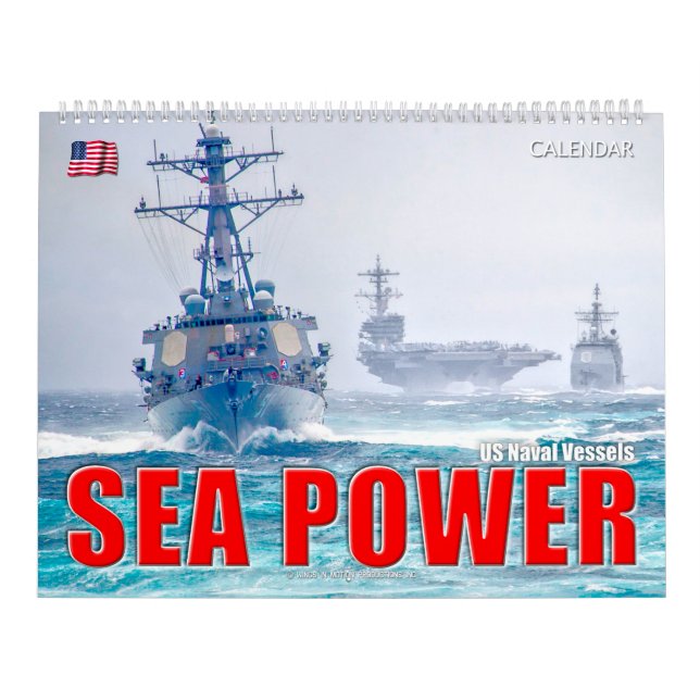 SEE-POWER - US-Marineschiffe Kalender (Titelbild)