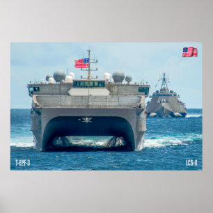 SEE-POWER - US-Marineschiffe Poster