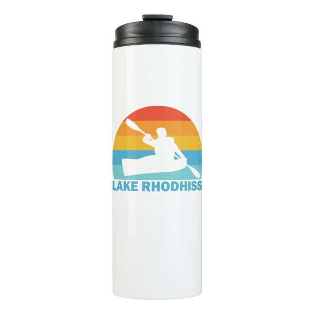 See Rhodhiss North Carolina Kayak Thermosbecher (Vorderseite)