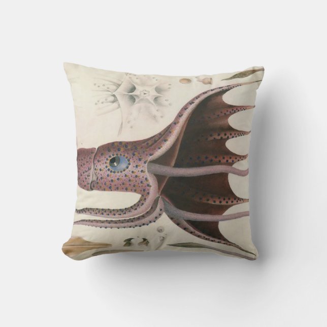 See-/Seeleben/Tintenfisch/Krake 20" Kissen (Vorderseite)