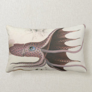 See-/Seeleben/Tintenfisch/Krakelumbar-Kissen Lendenkissen