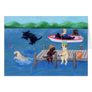 See-Spaß Labradors Malerei