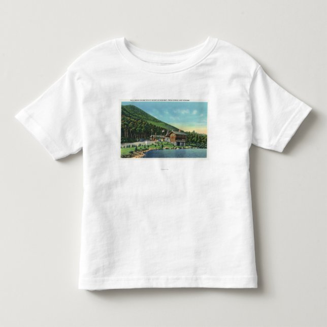 See-Stevens-Ansicht des Gebührn-Hauses Kleinkind T-shirt (Vorderseite)