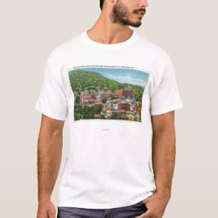 See-Straßen-Hügel-Ansicht des Geschäfts-Abschni T-Shirt