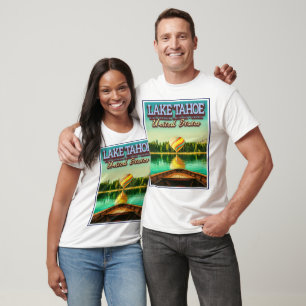 SEE TAHOE - KALIFORNIEN - NEVADA - HOT LUFTBALLOON T-Shirt