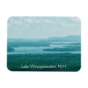 See- und Bergblick Magnet
