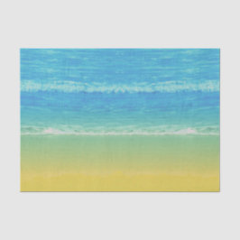 See-und Strand-themenorientiertes Seidenpapier