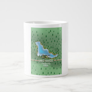 See Varese, Lombardei, Italien Reiseplakat Jumbo-Tasse