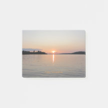 See-Vermilion Sonnenuntergang-blaues Rosa