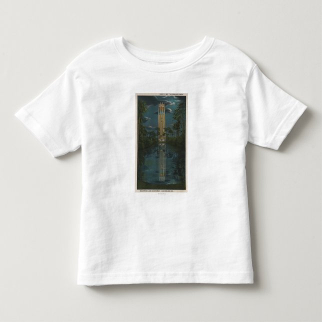 See Wales, FL - Ansicht von Mt. See u. Gesang Kleinkind T-shirt (Vorderseite)