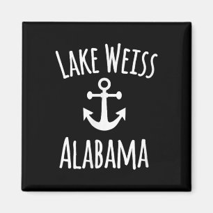 See Weiss Alabama Nautical Segeln Booten Rustikal Magnet
